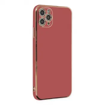 İphone 11 Pro Max Kılıf Volet Silikon - Kırmızı