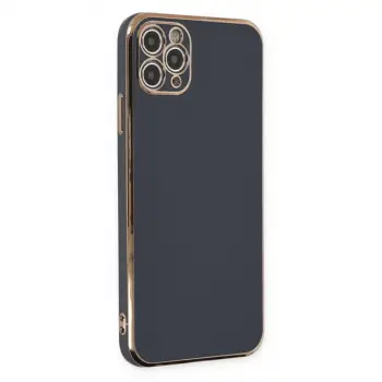 İphone 11 Pro Max Kılıf Volet Silikon - Siyah