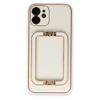İphone 12 Kılıf Coco Elit Kapak - Beyaz