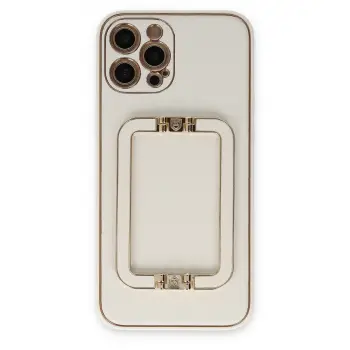 İphone 12 Pro Kılıf Coco Elit Kapak - Beyaz