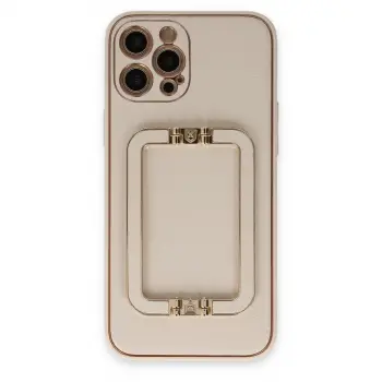 İphone 12 Pro Kılıf Coco Elit Kapak - Gold