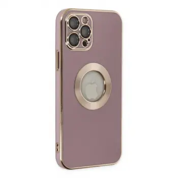 İphone 12 Pro Kılıf Store Silikon - Mor