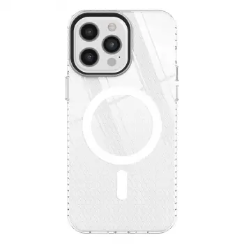 İphone 12 Pro Max Kılıf Beta Magneticsafe Silikon - Şeffaf