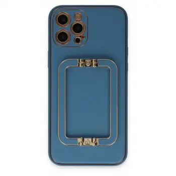 İphone 12 Pro Max Kılıf Coco Elit Kapak - Mavi