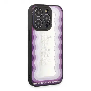 İphone 12 Pro Max Kılıf Mirror Desenli Kapak - Mirror - 5