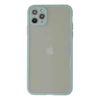 İphone 12 Pro Max Kılıf Montreal Silikon Kapak - Turkuaz
