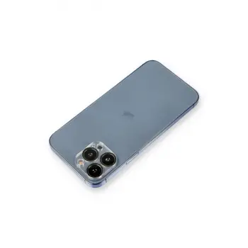 İphone 12 Pro Shine Kamera Lens Koruma Cam - Siyah
