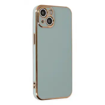 İphone 13 Kılıf Volet Silikon - Açık Yeşil
