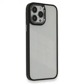 İphone 13 Pro Kılıf Dora Kapak - Siyah