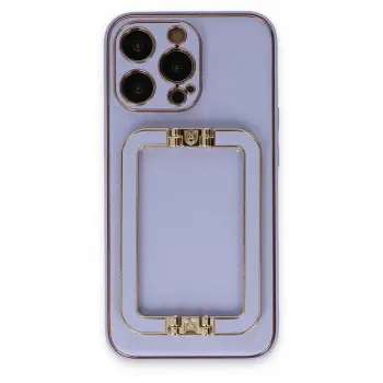 İphone 13 Pro Max Kılıf Coco Elit Kapak - Lila