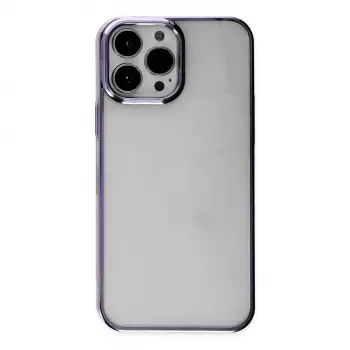 İphone 13 Pro Max Kılıf Element Silikon - Mor