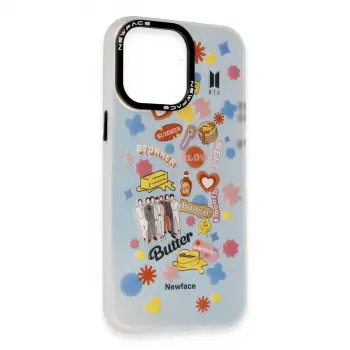 İphone 13 Pro Max Kılıf Estoril Desenli Kapak - Estoril - 16