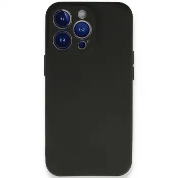 İphone 13 Pro Max Kılıf First Silikon - Siyah