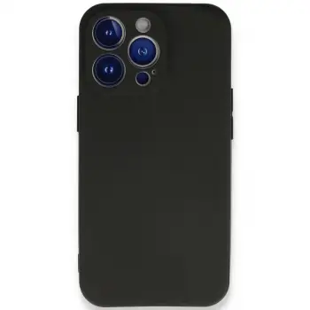 İphone 13 Pro Max Kılıf First Silikon - Siyah