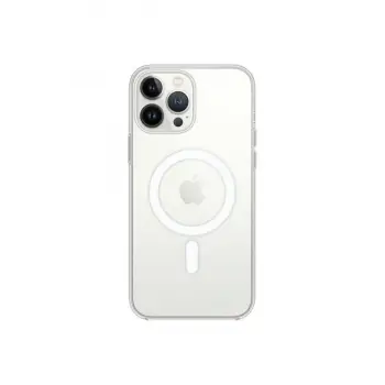 İphone 13 Pro Max Kılıf Magneticsafe Şeffaf Silikon - Şeffaf
