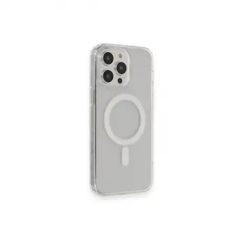 İphone 13 Pro Max Kılıf Matte Şeffaf Magneticsafe - Şeffaf