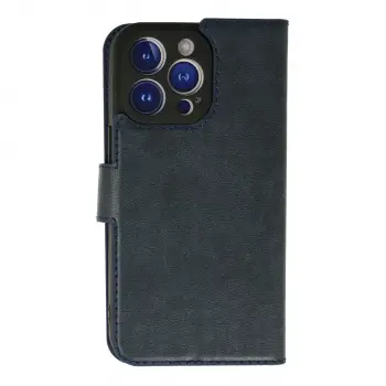 İphone 13 Pro Max Kılıf Trend S Plus Kapaklı Kılıf - Lacivert