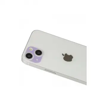 İphone 13 Rainbow Kamera Lens Koruma Cam - Mor