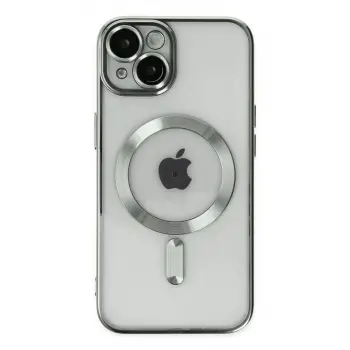 İphone 14 Kılıf Kross Magneticsafe Kapak - Gümüş