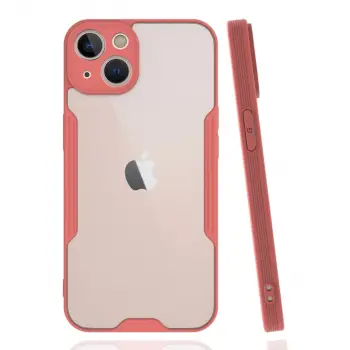 İphone 14 Plus Kılıf Platin Silikon - Pembe