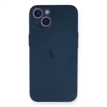 İphone 14 Plus Kılıf Pp Ultra İnce Kapak - Mavi