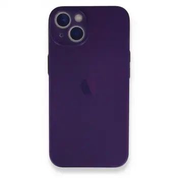İphone 14 Plus Kılıf Pp Ultra İnce Kapak - Mor