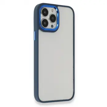 İphone 14 Pro Kılıf Dora Kapak - Mavi