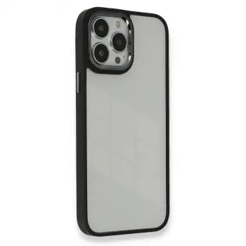 İphone 14 Pro Kılıf Dora Kapak - Siyah