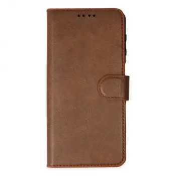 İphone 14 Pro Kılıf Trend S Plus Kapaklı Kılıf - Taba