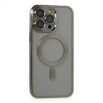 İphone 14 Pro Max Kılıf Kross Magneticsafe Kapak - Titan Gri