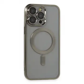 İphone 14 Pro Max Kılıf Kross Magneticsafe Kapak - Titan Gri