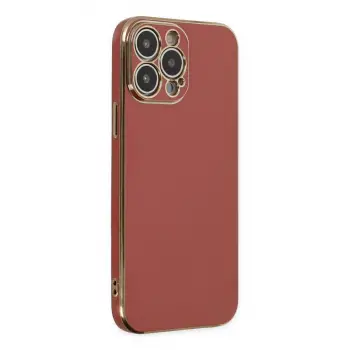İphone 14 Pro Max Kılıf Volet Silikon - Kırmızı