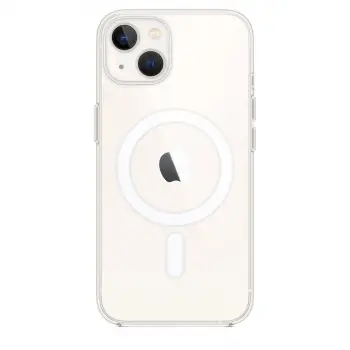 İphone 15 Plus Kılıf Pc Real Magsafe Kapak - Şeffaf