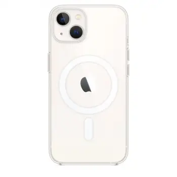 İphone 15 Plus Kılıf Pc Real Magsafe Kapak - Şeffaf