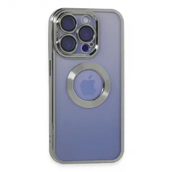 İphone 15 Pro Kılıf Slot Silikon - Gümüş