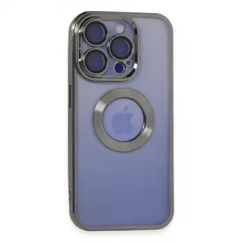 İphone 15 Pro Kılıf Slot Silikon - Titan Gri