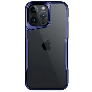 İphone 15 Pro Max Kılıf Boyi Silikon Kapak - Lacivert