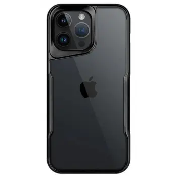 İphone 15 Pro Max Kılıf Boyi Silikon Kapak - Siyah