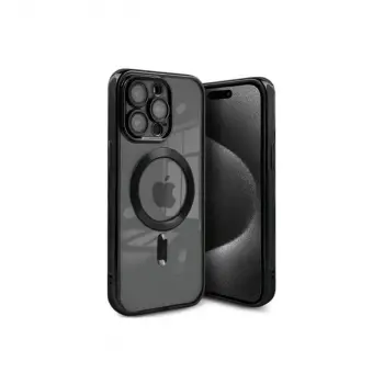İphone 15 Pro Max Kılıf Kross Magneticsafe Kapak - Siyah
