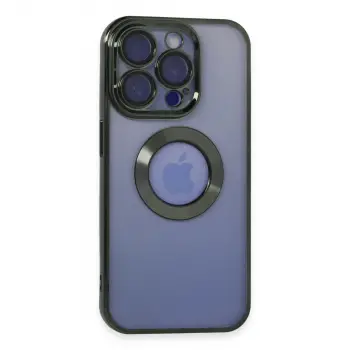 İphone 15 Pro Max Kılıf Slot Silikon - Köknar Yeşili