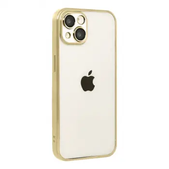İphone 15 Razer Lensli Silikon - Gold