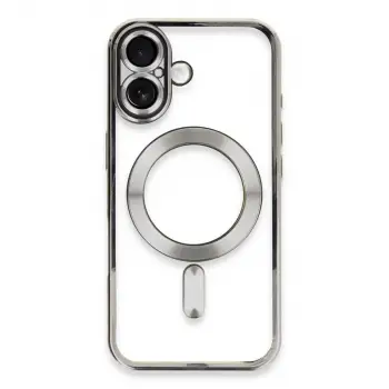 İphone 16 Kılıf Kross Magneticsafe Kapak - Gümüş
