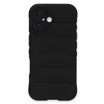 İphone 16 Kılıf Optimum Silikon - Siyah