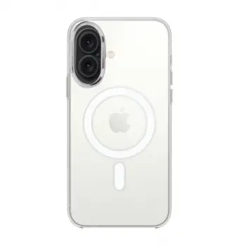 İphone 16 Kılıf Pc Real Magsafe Kapak - Şeffaf