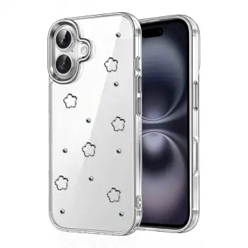 İphone 16 Plus Fiyonk Desenli Kapak - Desen 2