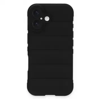İphone 16 Plus Kılıf Optimum Silikon - Siyah