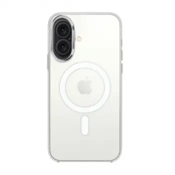 İphone 16 Plus Kılıf Pc Real Magsafe Kapak - Şeffaf