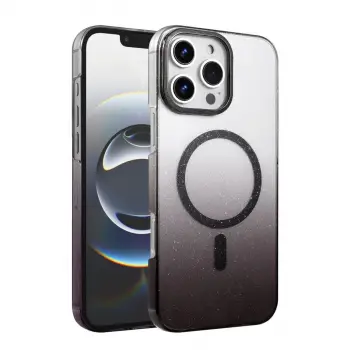 İphone 16 Pro Glossy Magsafe Kapak - Siyah