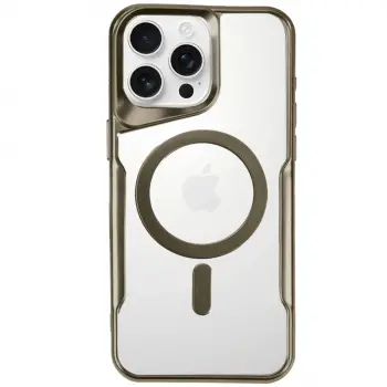 İphone 16 Pro Max Kılıf Boyi Magsafe Silikon Kapak - Çöl Titanyum