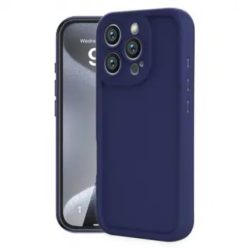 İphone 16 Pro Max Kılıf Viera Silikon - Lacivert